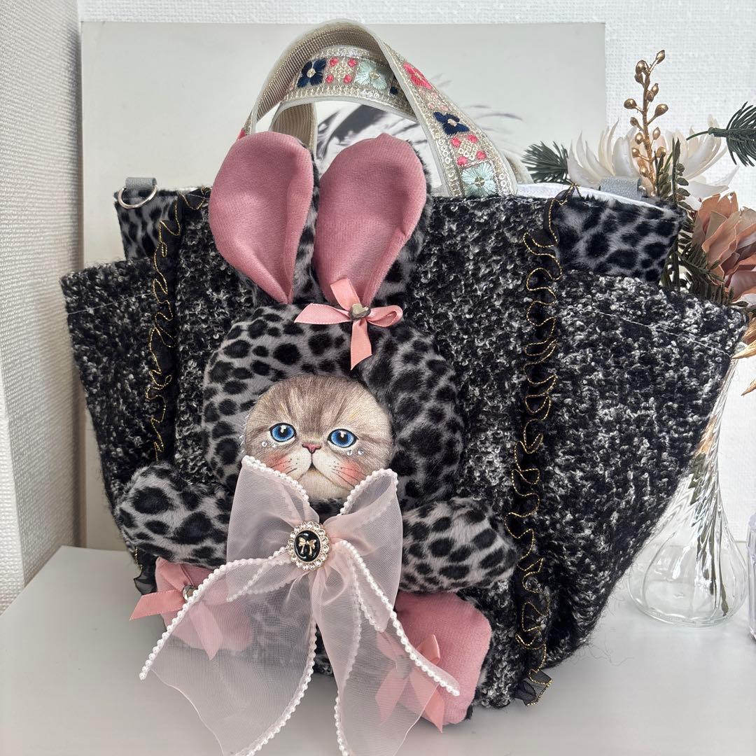 メ*】様 コヤンイサムチョン　バック　ルミちゃん　ハンドメイド　インド刺繍