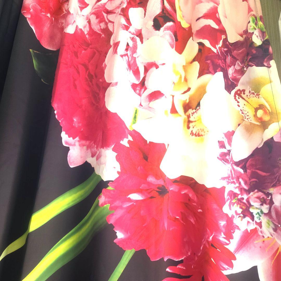 Rady 花柄カーテン200(2枚組)