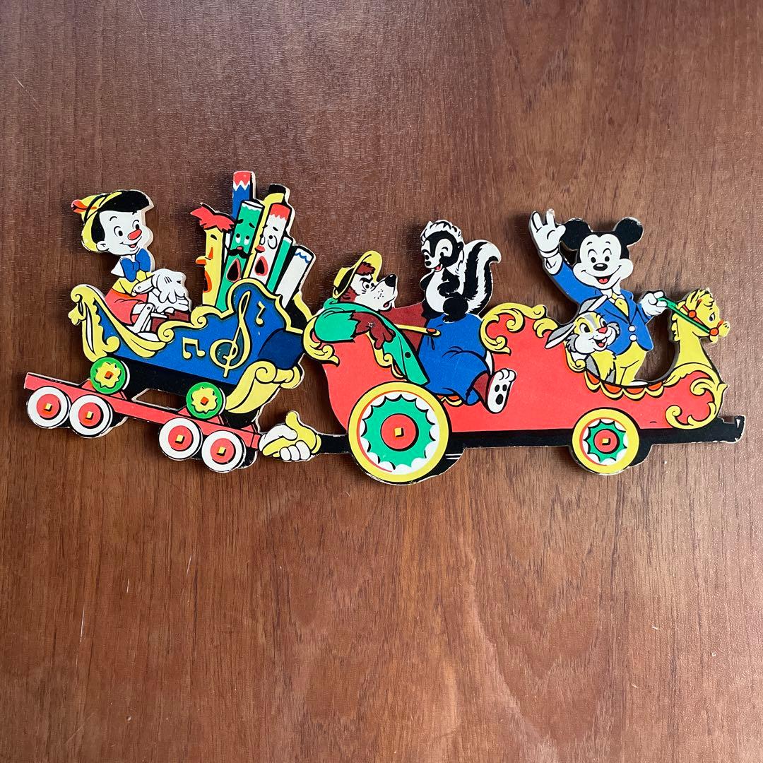 レア☆アメリカンヴィンテージ ディズニー ウォールプラーク 壁飾り ウォールデコ