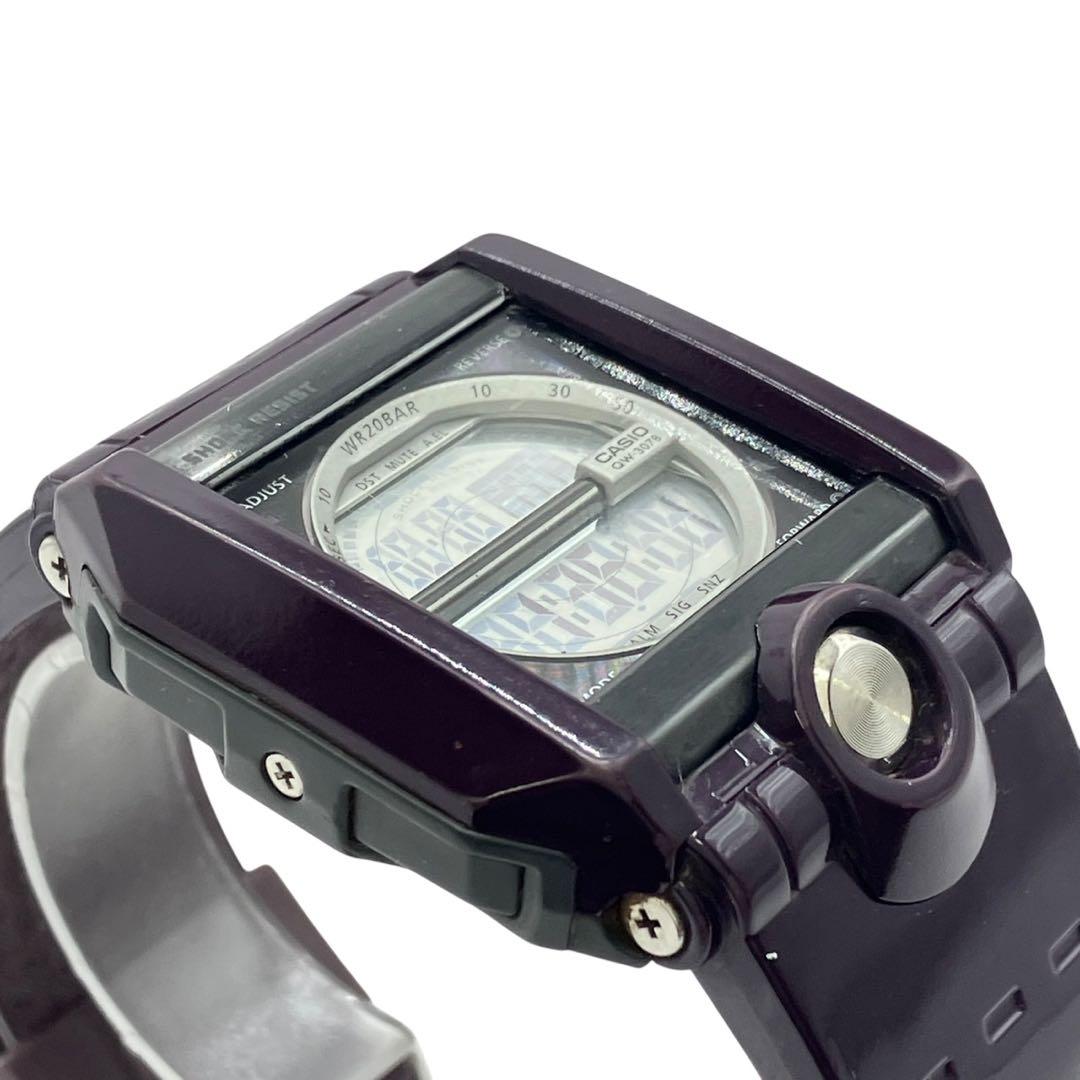 【稼働品】 G-SHOCK 腕時計 G-8100 デジタル スクエア パープル