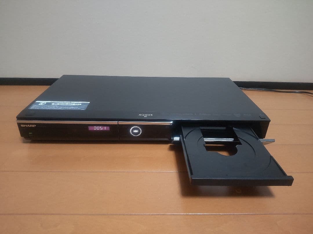 シャープ　AQUOS　BD―HDW80 1TB プチメンテ済み