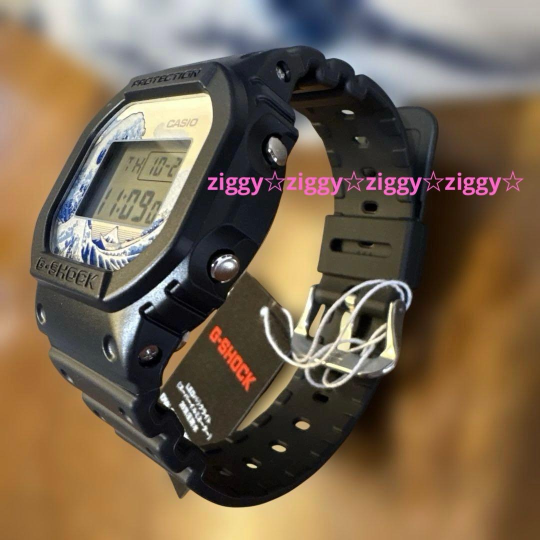 G-SHOCK 葛飾北斎 神奈川沖浪裏 DW-5600KHK24-1JR