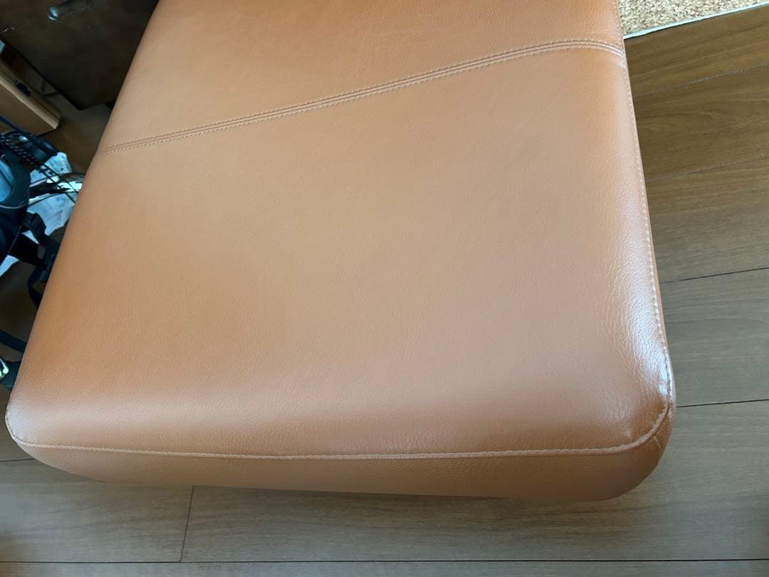 オットマン　浜本工芸　No.2000スツール［SH36］本革ブラウン色