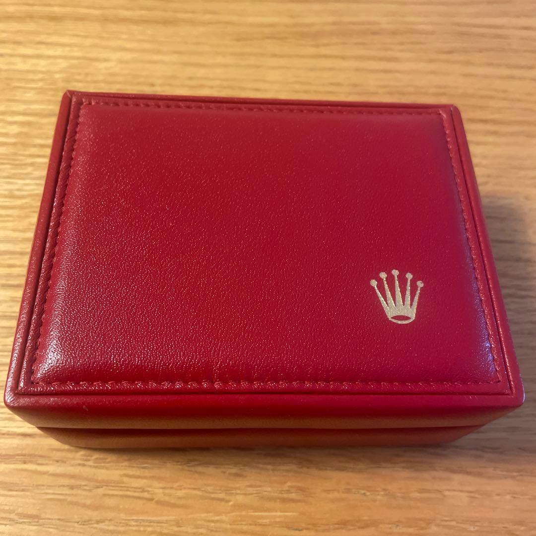 ROLEX 赤いレザーケース