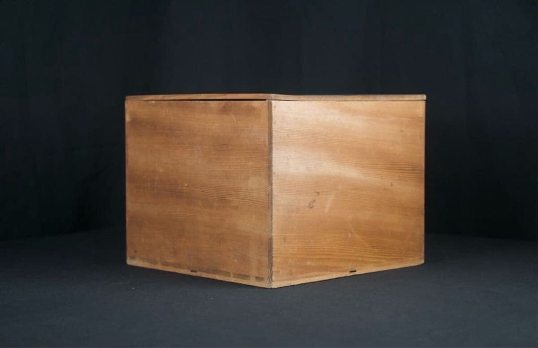 十三軒 吉向 造 織部写手付菓子鉢 共箱 茶道具 絵付 菓子器 / 吉向松月