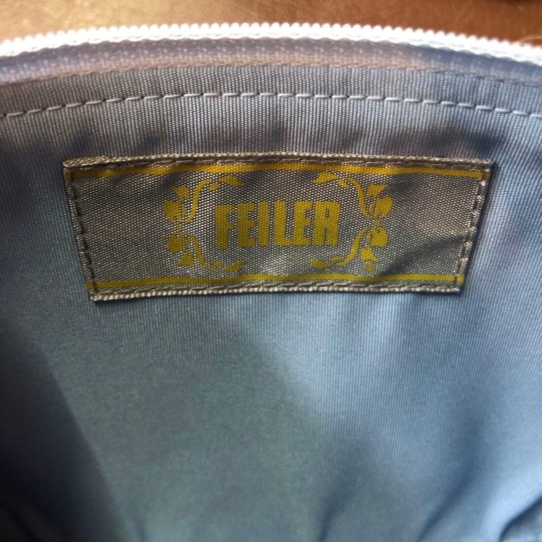 フェイラー　ピーピングパピー　ハンカチ　ポーチセット