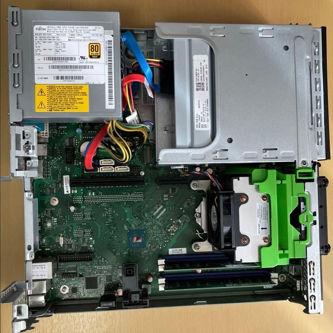 富士通 2018年製 Xeon SSD 500GB メモリ16GB DVDドラ