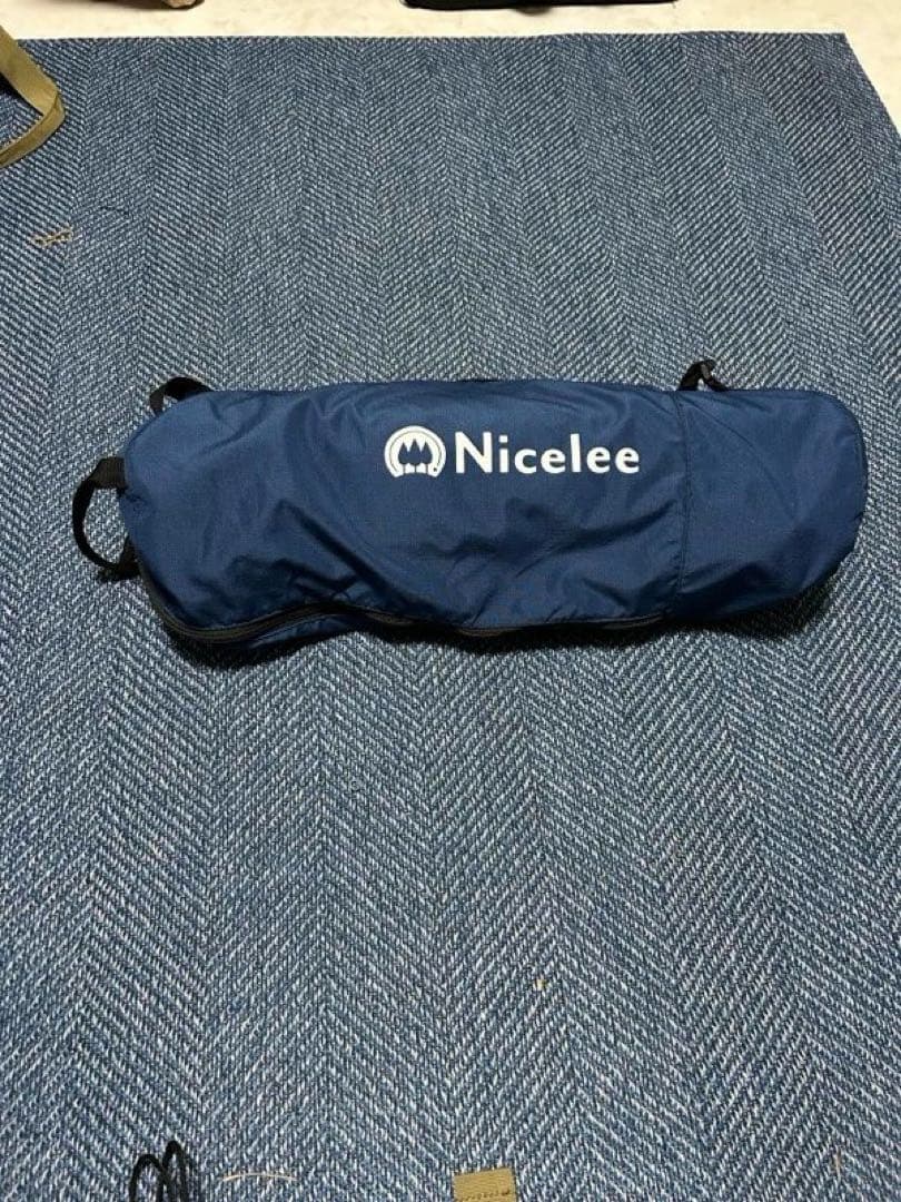 Nicelee 2way アウトドア コット インディゴブルー