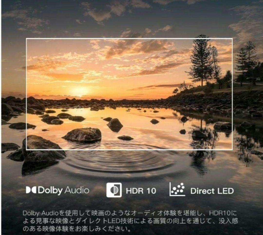 FPD チューナーレステレビ 32V型 720P Google TV 未使用