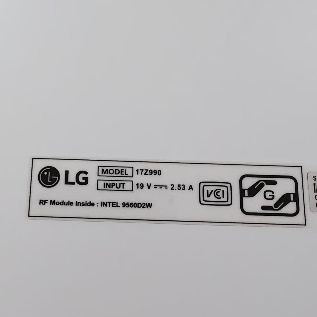 LG gram 17Z990-VA55J 17インチ Officeインストール済