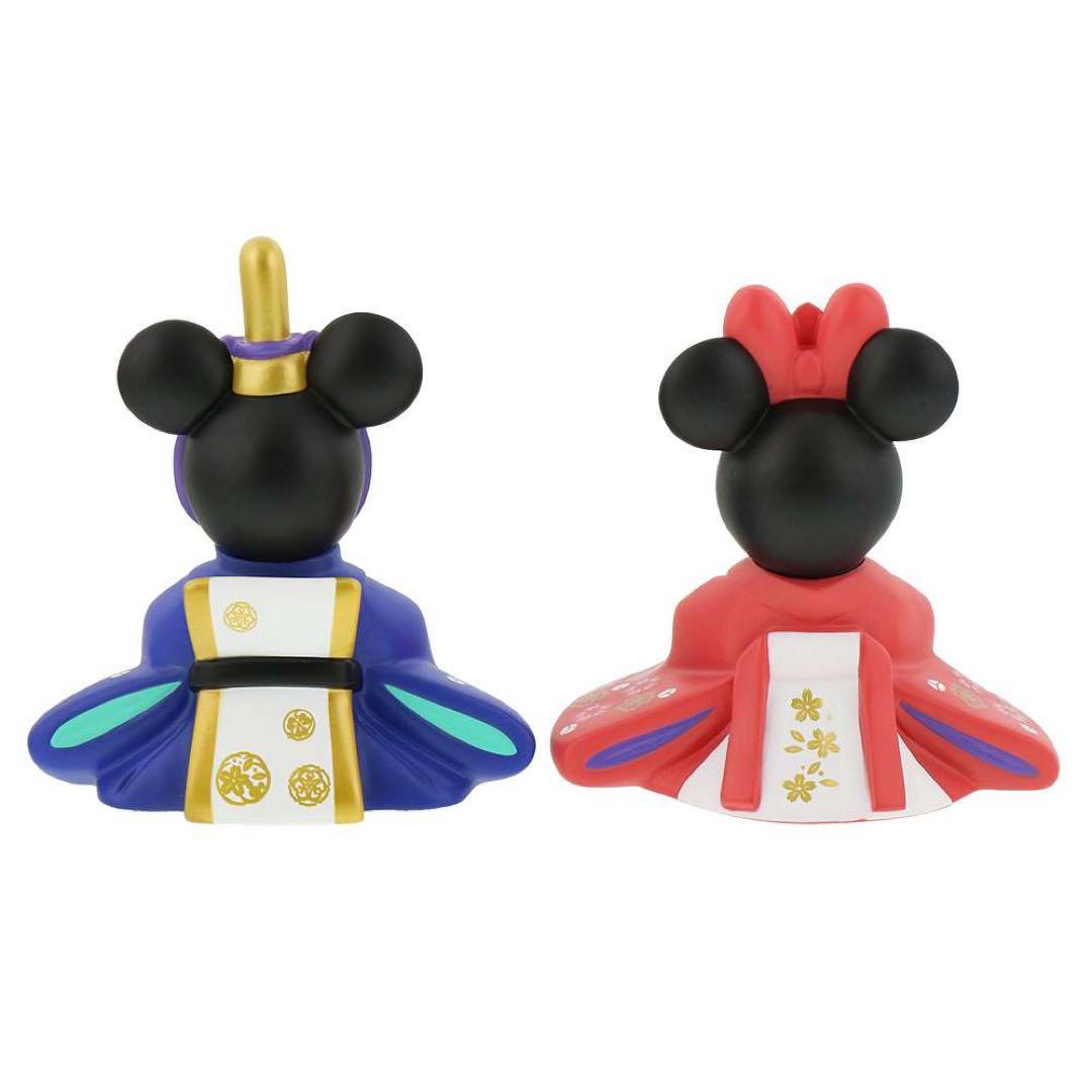 【2025公式】ミッキー ミニー ひな祭り フィギュアセット