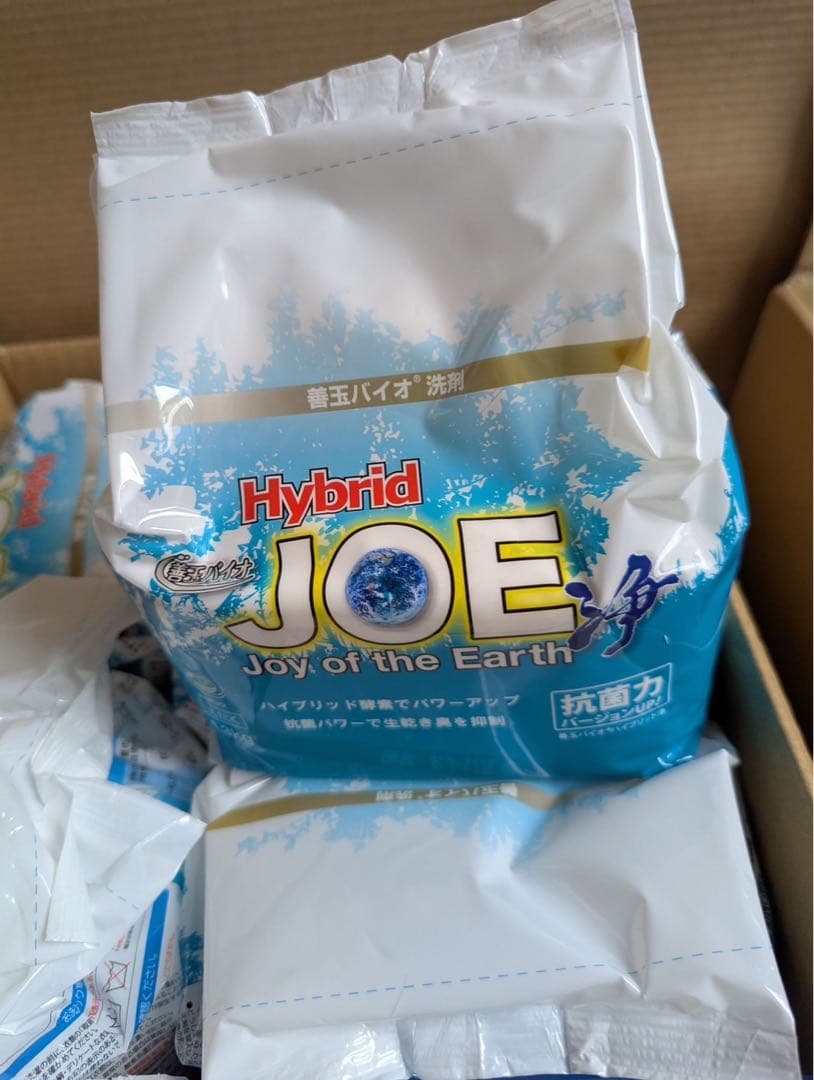 善玉バイオ洗剤ハイブリッド JOE浄6個