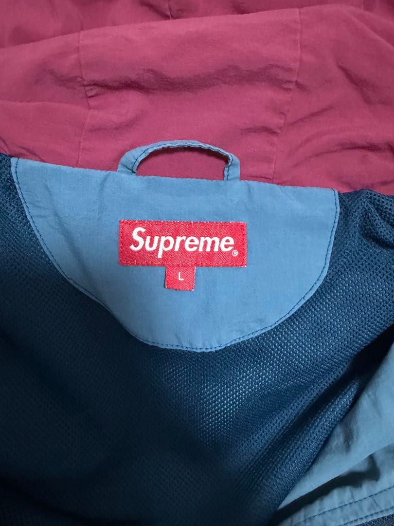 Supreme フード付きナイロンジャケット L