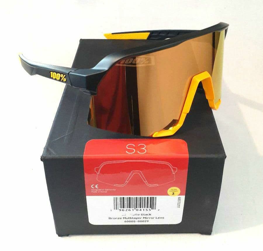 むひ 100% S3 ブラック ブロンズ ワンハンドレッド サングラス