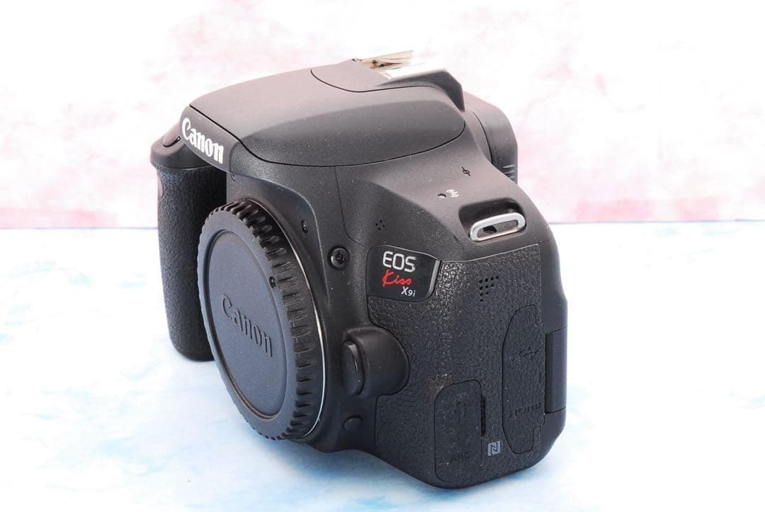 Canon Kiss X9i☆一眼レフカメラ☆Wレンズ☆スマホ転送☆バッグ付