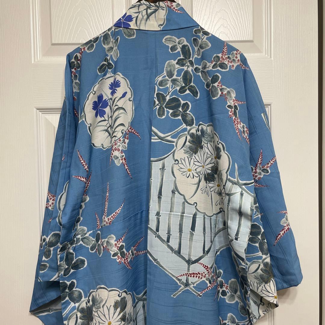 浴衣 さんび レディースMサイズ　クリーニング済み