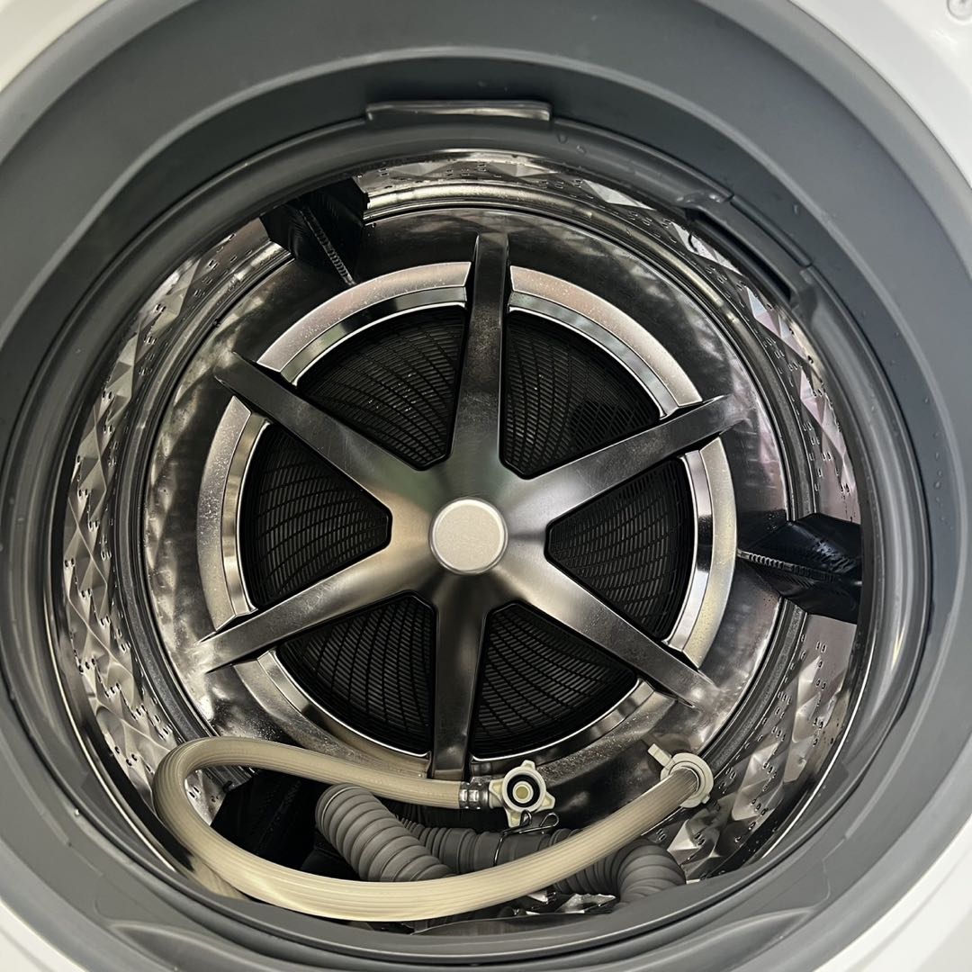 134⭕️ドラム式洗濯機　パナソニック　7キロ　キューブル　一人暮らし　設置無料