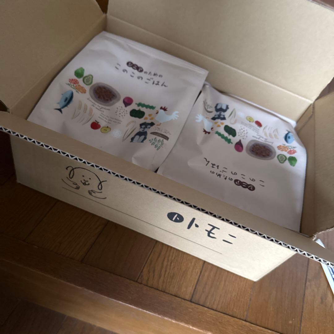 シニアのためのこのこのごはん シニア犬用ダイエット用1kg×４袋