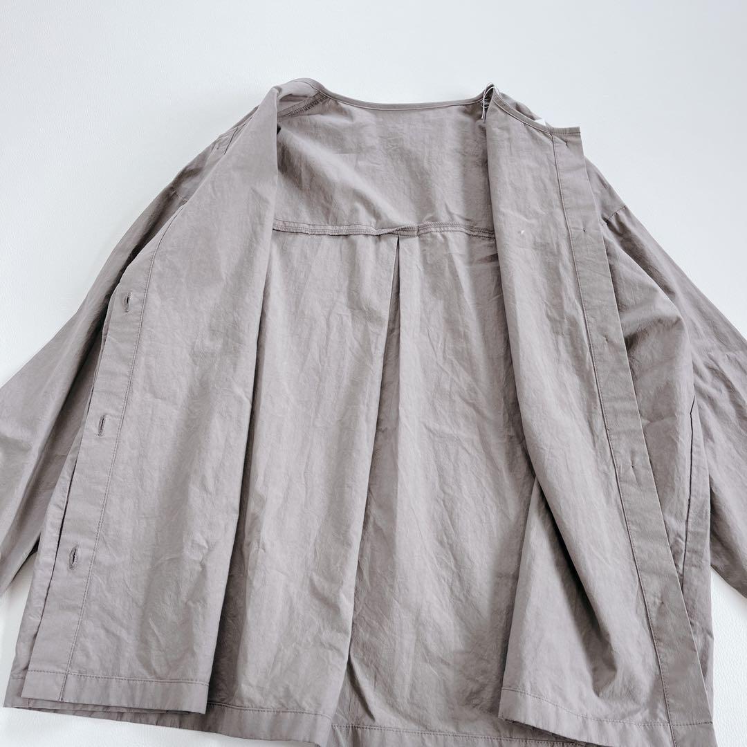 は*な様 未使用✨25ss evam eva エヴァムエヴァ コットンノーカラー