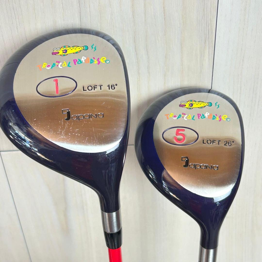 【レディース右】トロピカルパラダイス レディースゴルフセット