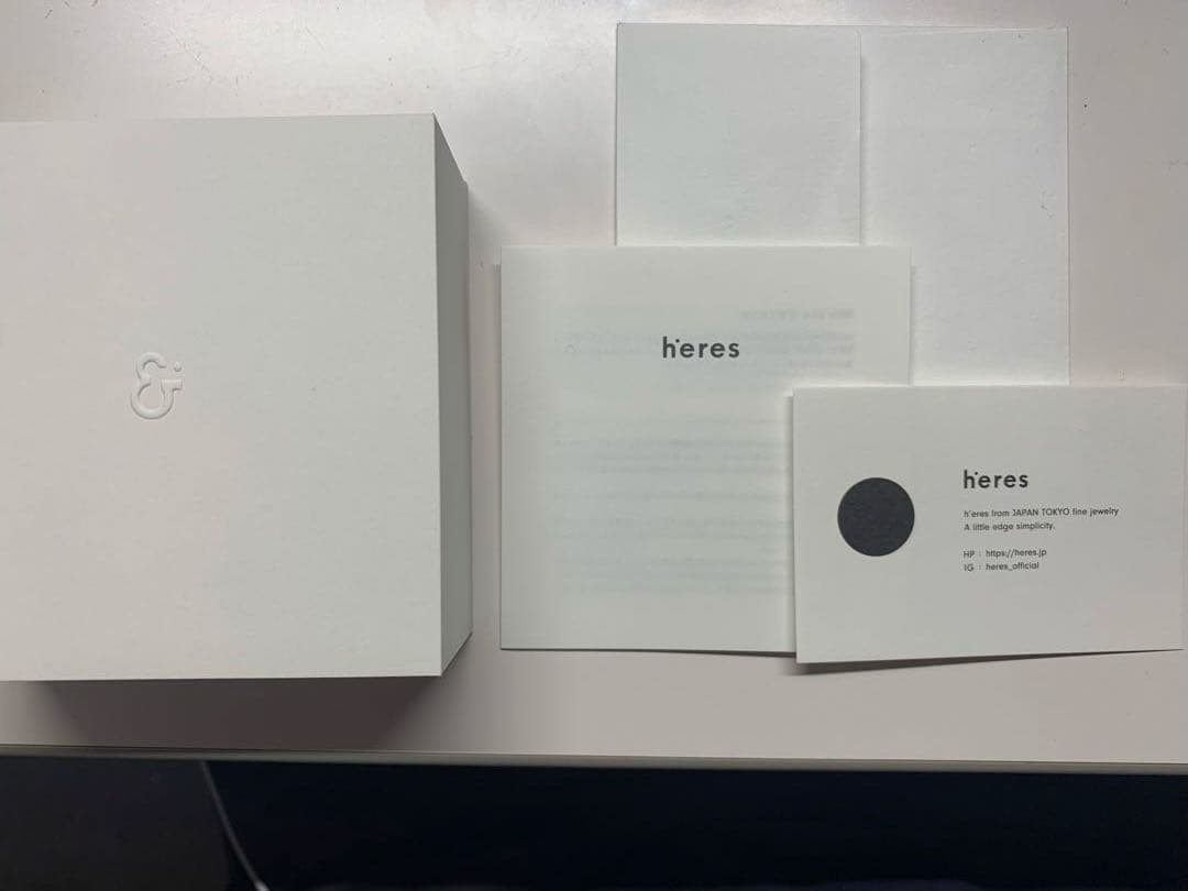 h'eres TOBARI ZOÉ ピアス 片耳のみ