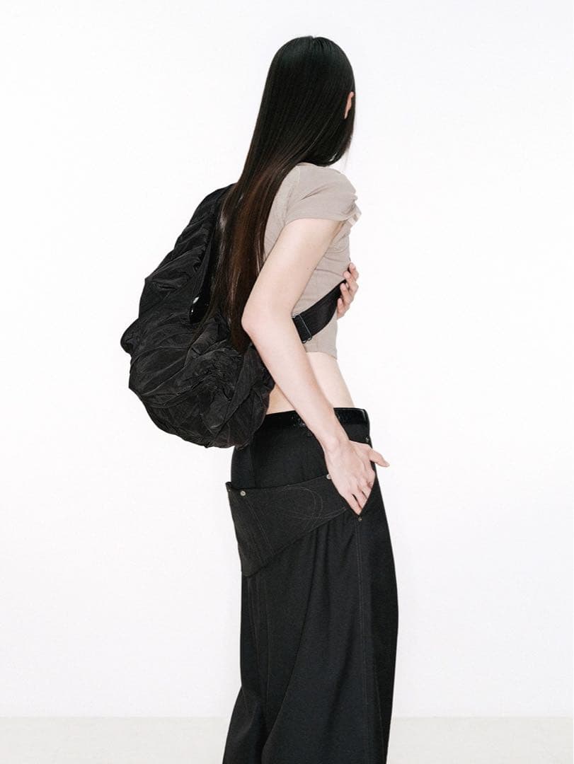 NUTEMPEROR Shy Project ショルダーバッグ 黒