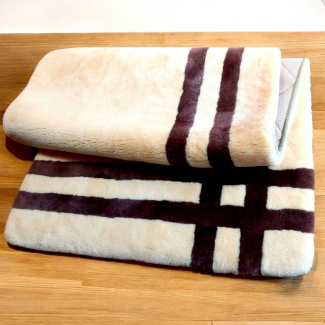 丸八真綿マルハチメディカルファートン医療介護用ラムスキン 敷パッド ムートン