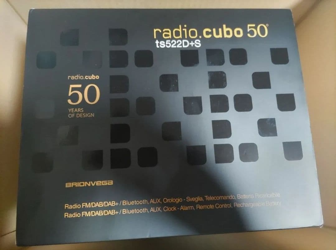 【未使用に近い・希少】ブリオンベガ radio.cubo 50周年記念モデル