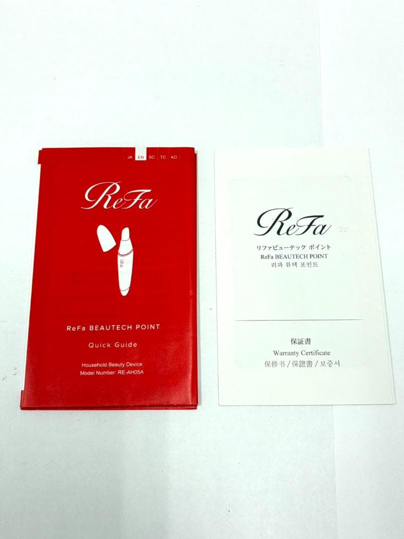 25H12-037 ReFa リファ ビューティックポイント 新品未使用 美品