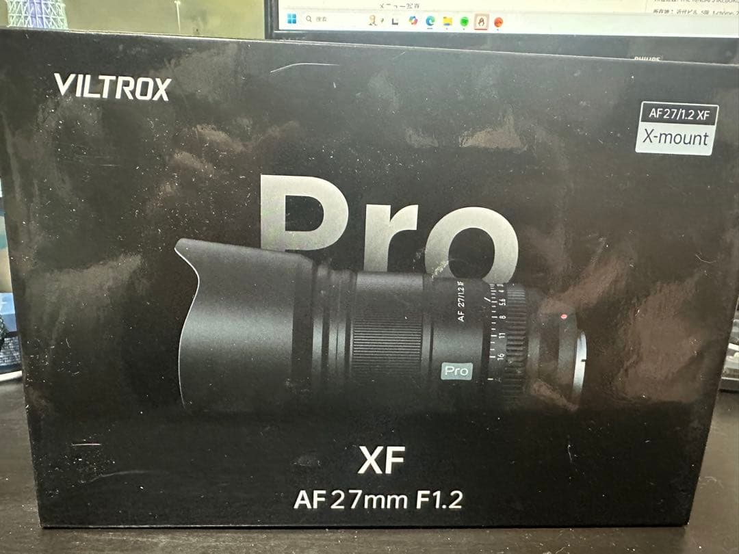 【元箱あり】VILTROX AF 27mm F1.2 XF Proレンズ