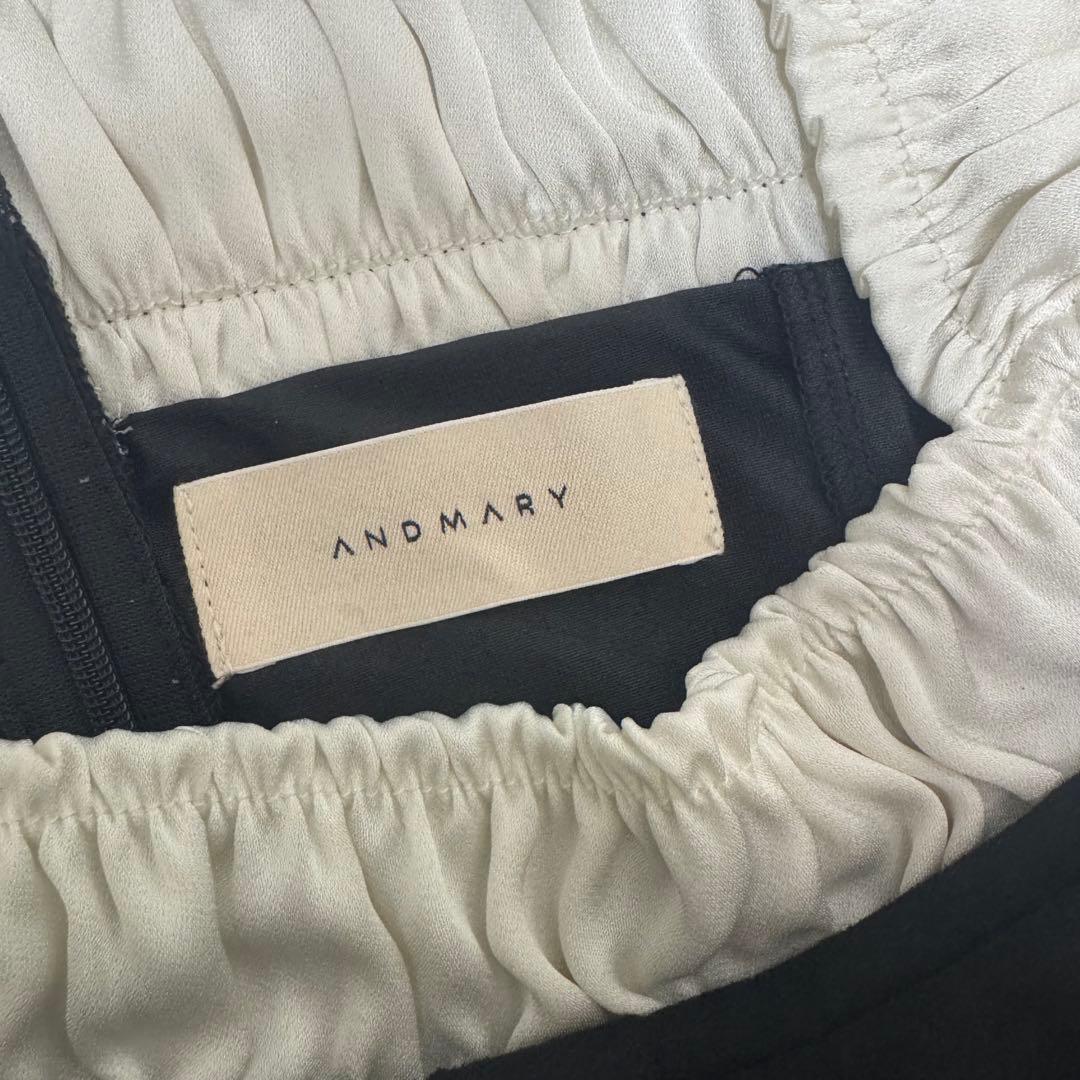 ぽちこ ANDMARY Rebecca mini dress