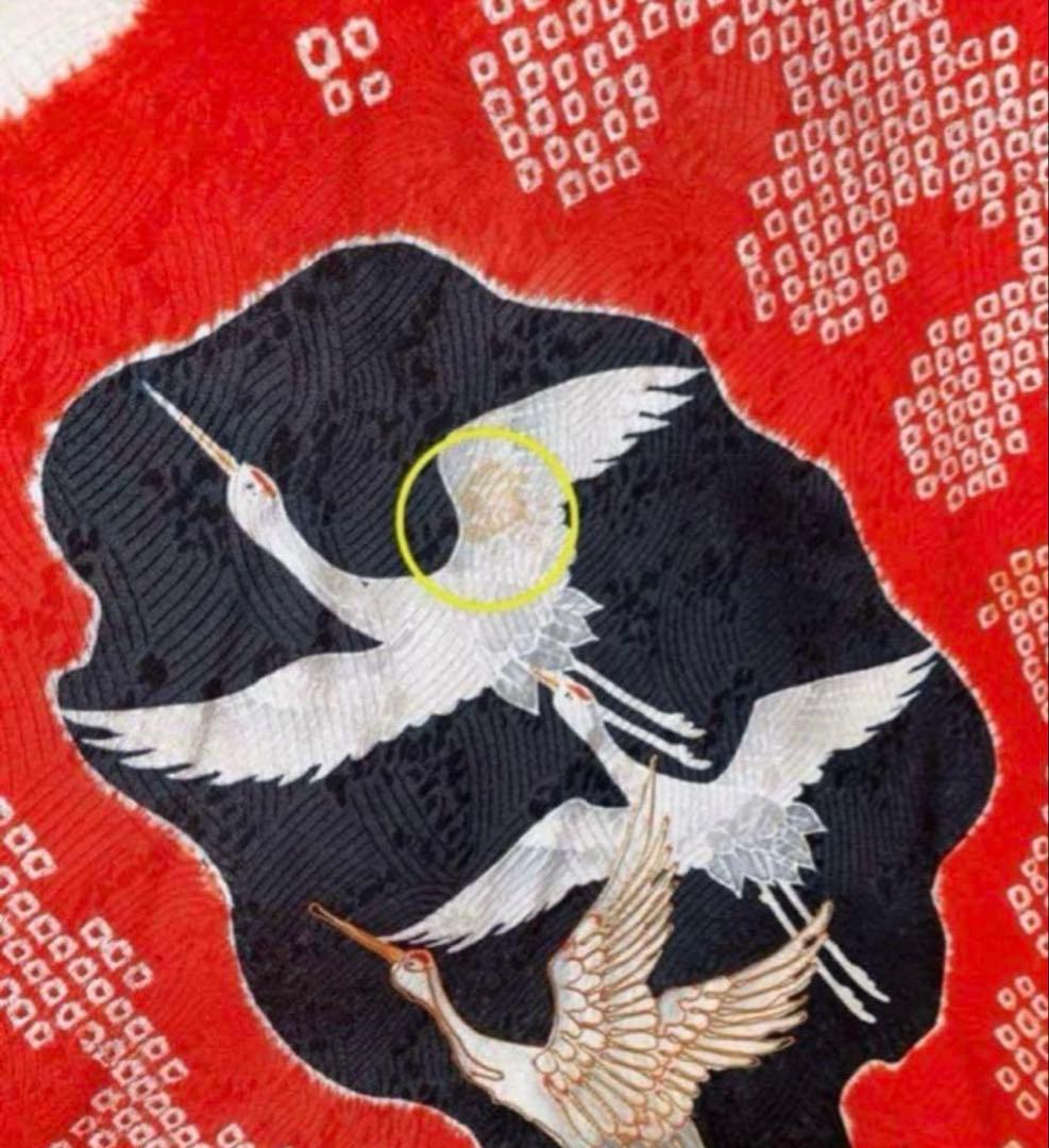 七五三☆正絹 絞り 着物のみ