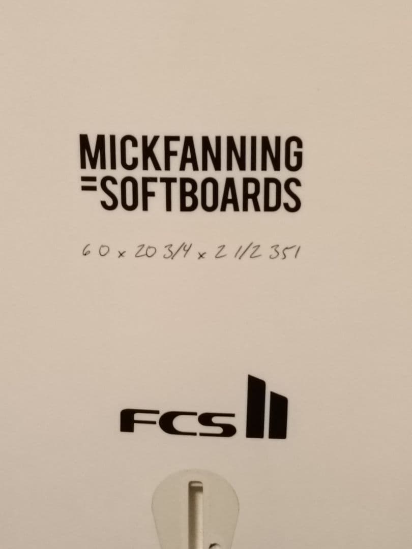 ミックファニングソフトボード 6'0\" 35L おまけ付き