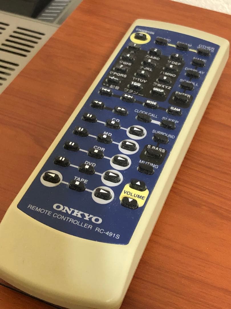 【ONKYOオンキョー】CD/MD チューナーアンプシステム　品番：FR-N3X