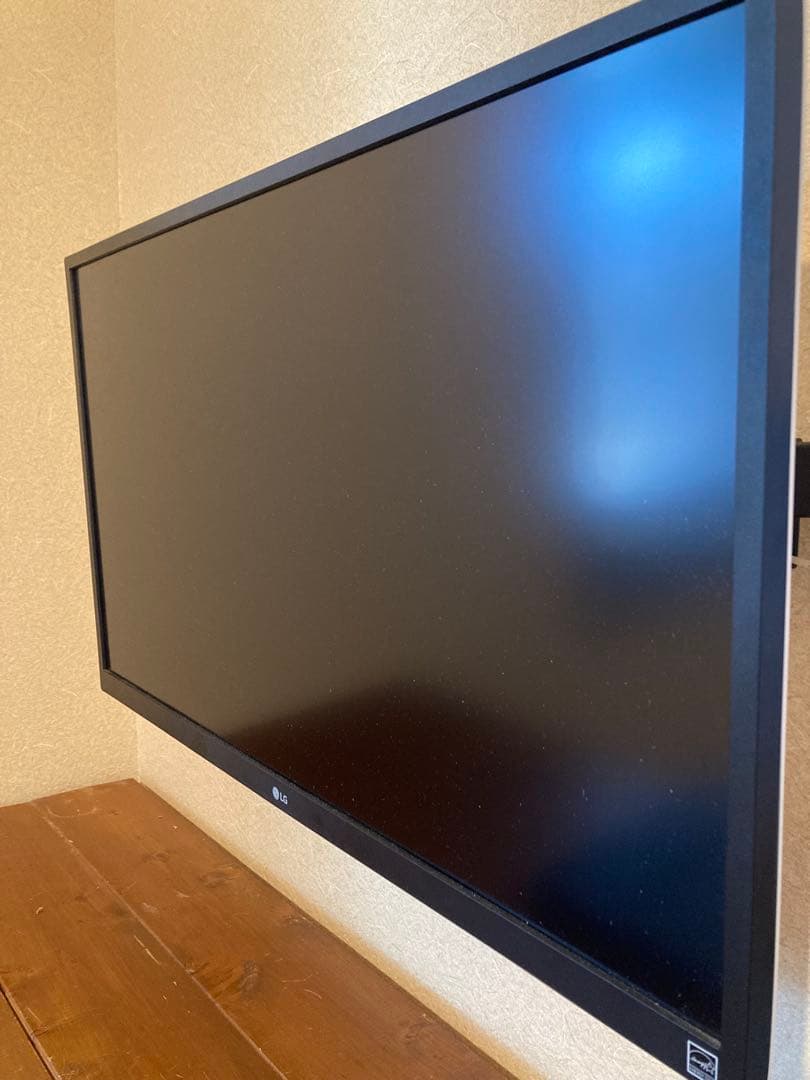 LG 27UL500-W モニターアームセット