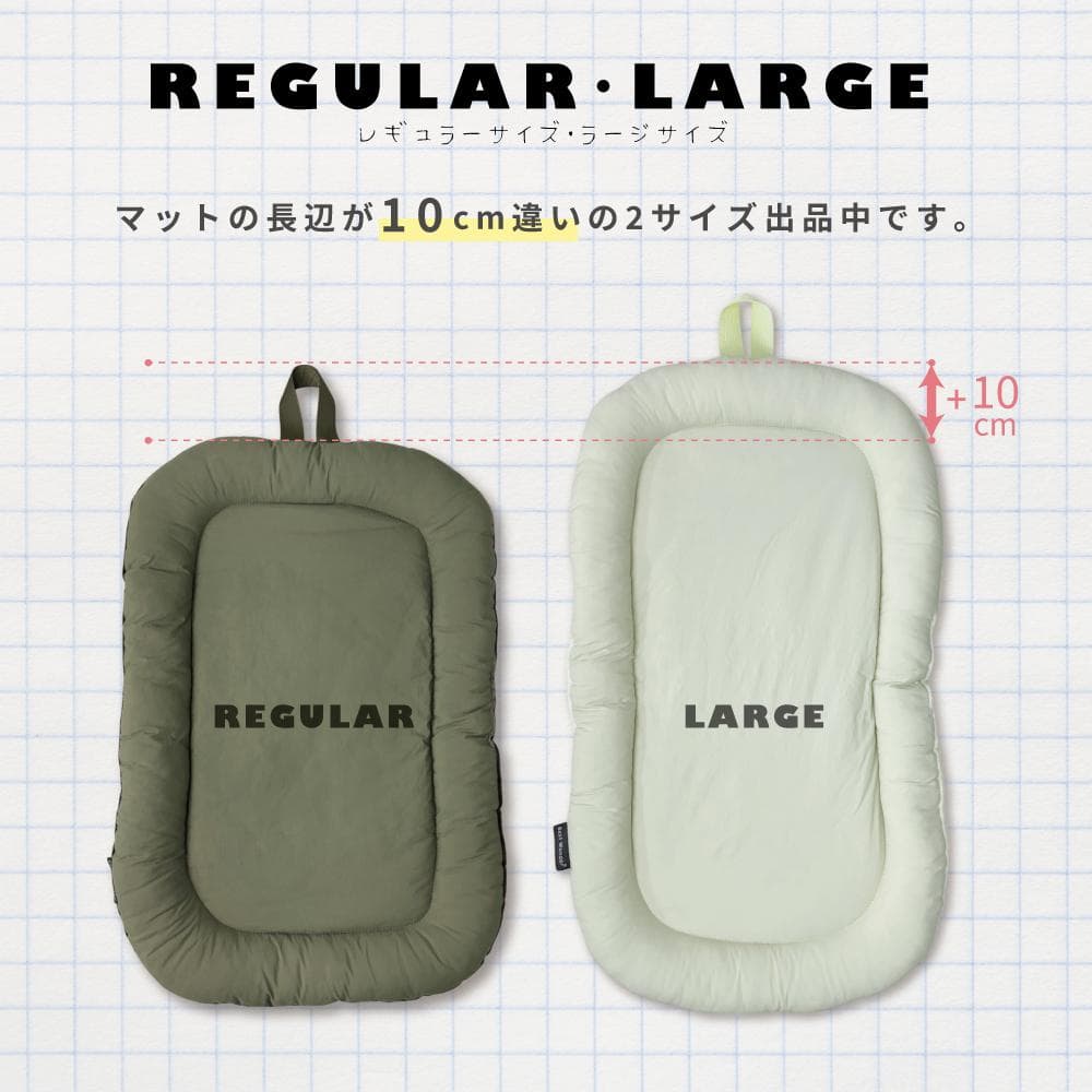 Lサイズ　クマちゃん　ペットカートクッション　リバーシブル　防水