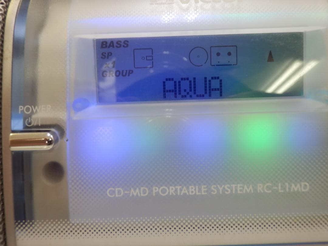 Victor ビクター CD-MDラジカセ RC-L1MD Clavia