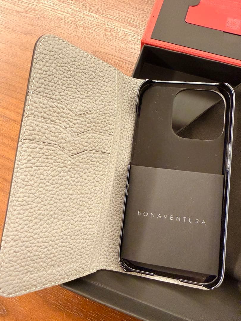 BONAVENTURA iPhone14pro チャコール×トゥルーグレー