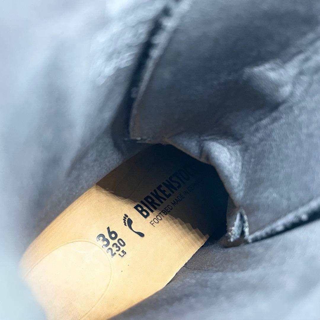 【極美品】BIRKENSTOCK LARAMIE レースアップブーツ レザー 黒