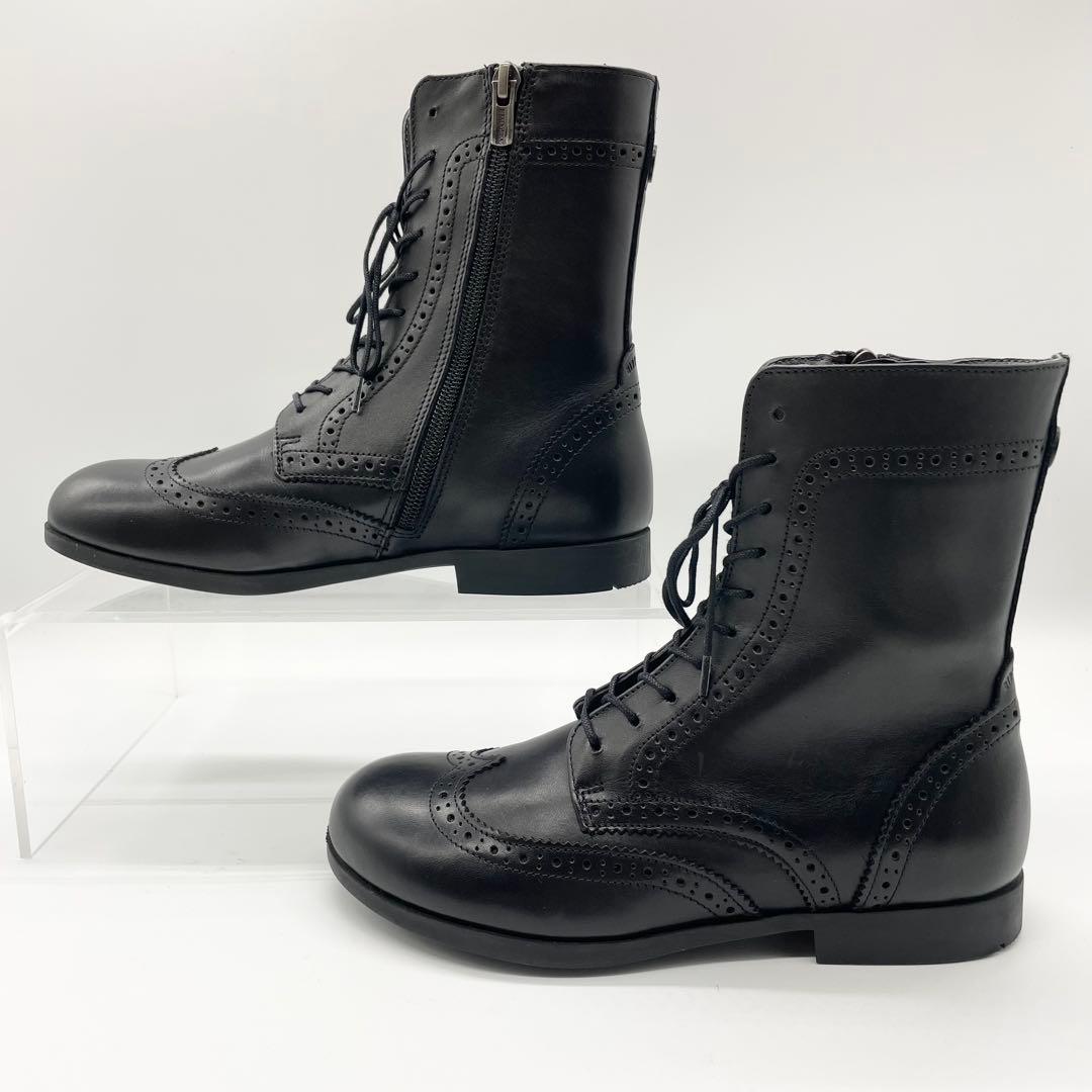 【極美品】BIRKENSTOCK LARAMIE レースアップブーツ レザー 黒