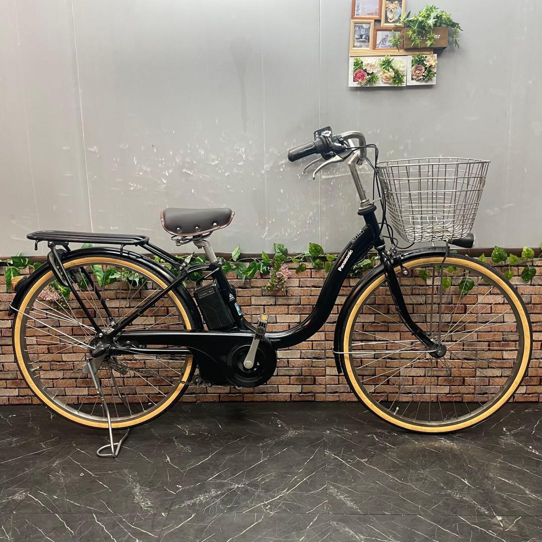 【107】電動自転車 Panasonic ビビ DX ブラック