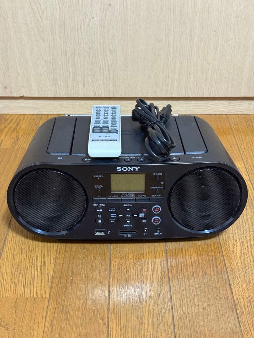 SONYパーソナルオーディオシステム ZS-RS81BT 20年製