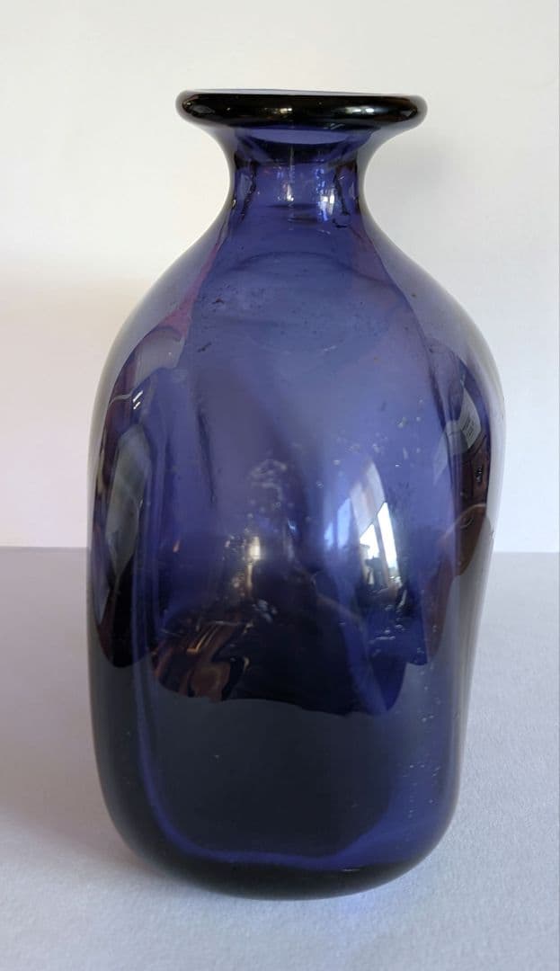 ガラス花瓶・希少・レトロ