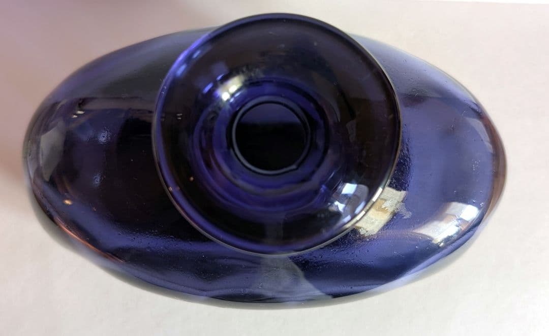 ガラス花瓶・希少・レトロ