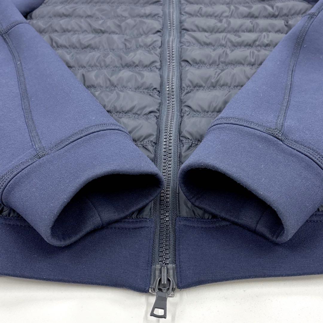 PEUTEREY 異素材切替 ハイブリッドダウンジャケット ダウン90% メンズ