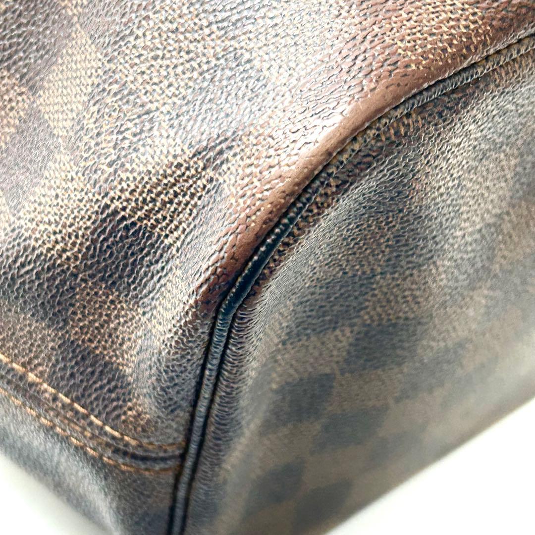 ルイヴィトン　ダミエ　ネヴゥーフル　ハンドバッグ　取手破損　ジャンク