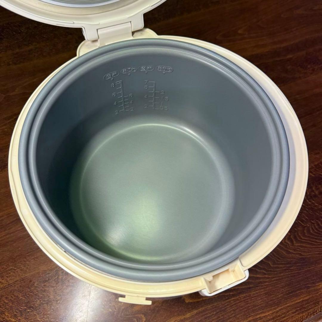 【レア】象印 炊飯器 NMP-E15 8.5合 大容量 花柄 昭和レトロ 家電