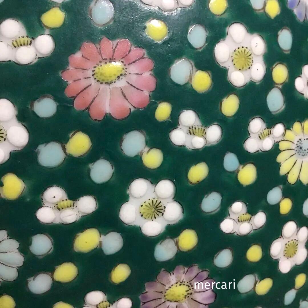 伊万里焼 安藤広重 東海道五拾三次窓絵 十錦手 火鉢 /骨董/時代物