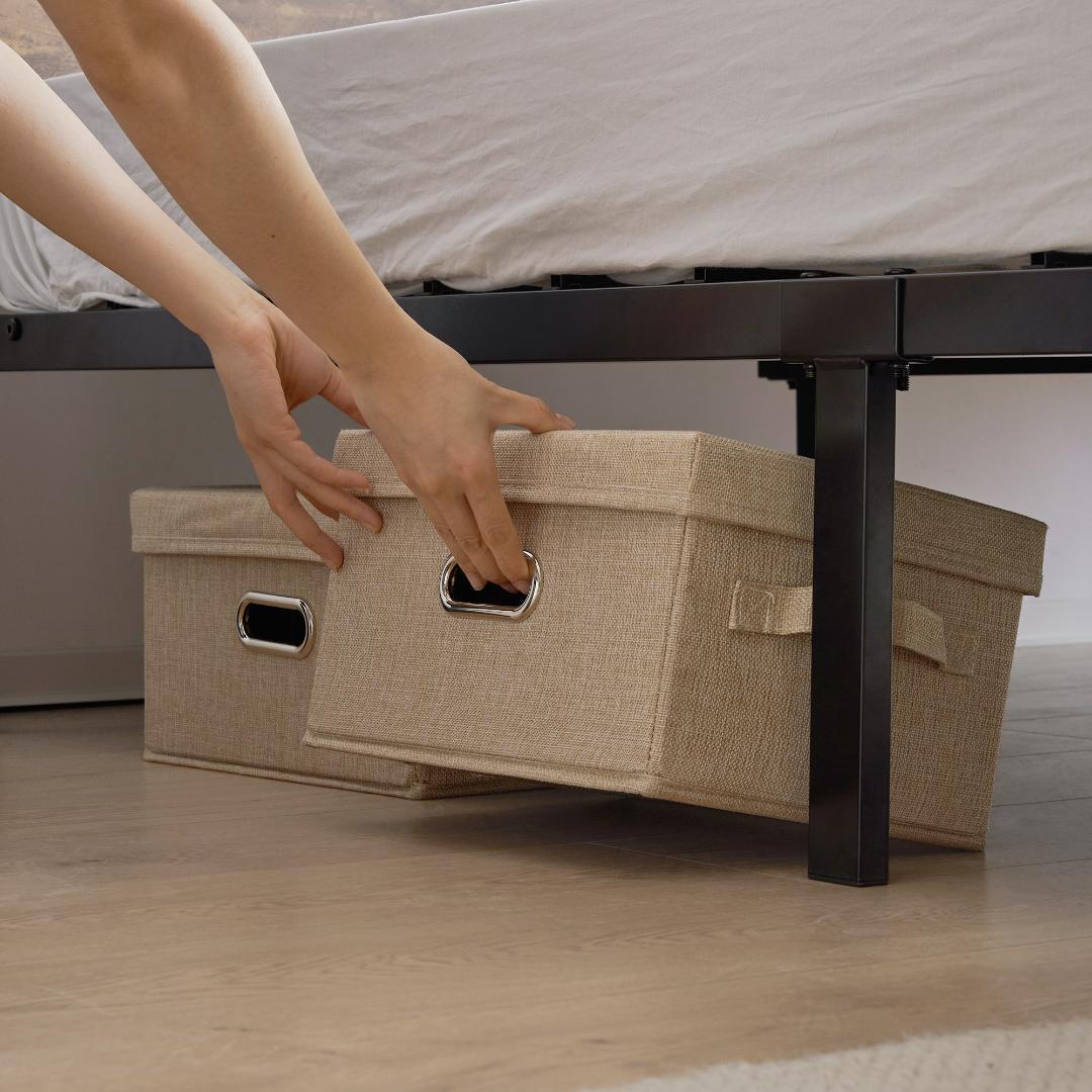 【SD】ベッドフレーム セミダブルベッド パイプベッド コンセント付き　北欧風