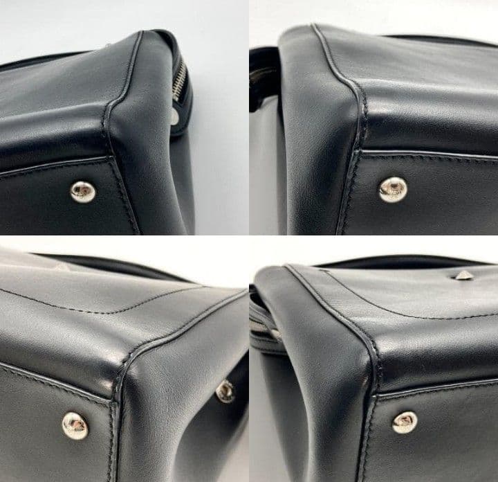 極美品 ポーチ 袋付　フェンディ　ドットコム　2wayバッグ　ブラック